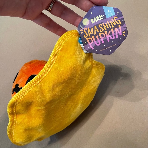 BarkBox “Smashing Pumpkin” 2 in 1 Dog and Puppy Toy NWT - Picture 6 of 6